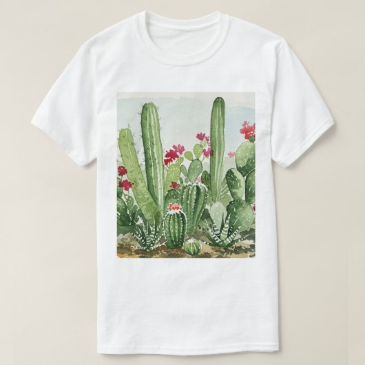 Cacti T-shirt (Design voorkant)