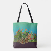 Cacti Tote Bag (Achterkant)