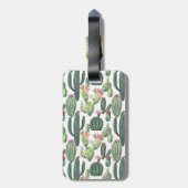Cacti | Woestijnthema Bagagelabel (Achterkant verticaal)