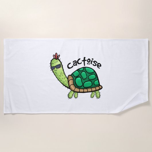 CACTOISE GRAPPIG CACTUS SCHILDPAD KIND T-SHIRT STRANDLAKEN (Voorkant)