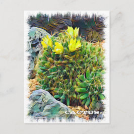 Cactus ポストカード briefkaart