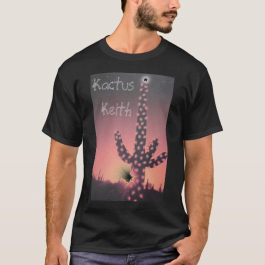 cactus 002, Kactus Keith T-shirt (Voorkant)