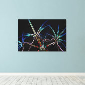 Cactus 1 36x24 (90x60cm) waccna canvas afdruk (Insitu (Houten vloer))
