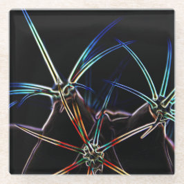 Cactus 1 coastercna glazen onderzetter