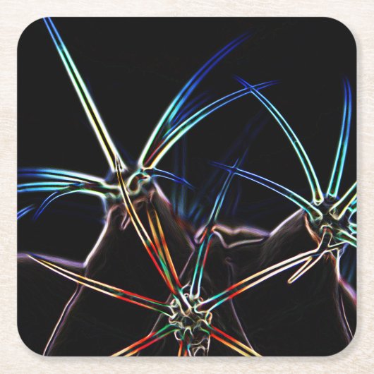 Cactus 1 coastercnm kartonnen onderzetters (Voorkant)