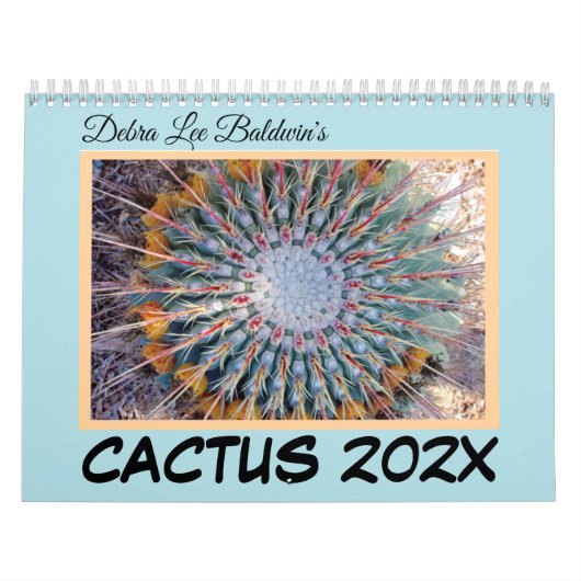 Cactus 202X kalender van Debra Lee Baldwin (Hoes)