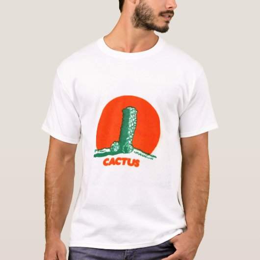 Cactus 70's Band Shirt Reproduction (Voorkant)