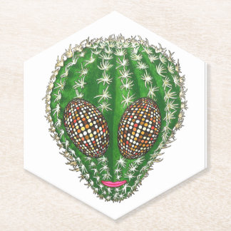 Cactus Alien Hybrid Kartonnen Onderzetters