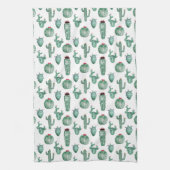Cactus All Over Print Kitchen Towel,  Theedoek (Verticaal)