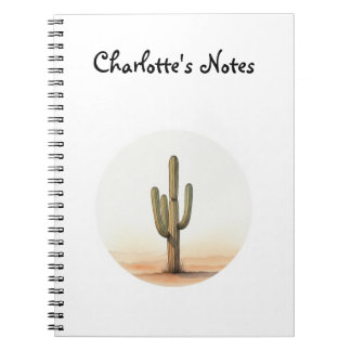 Cactus aquarel notitieboek