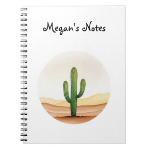 Cactus aquarel notitieboek