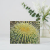 Cactus art #1 Briefkaart (Staand voorkant)