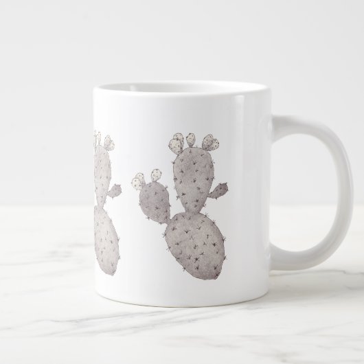 Cactus Art Grote Koffiekop (Rechts)