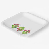 Cactus Art Mustache Pet Fiesta Spaans plezier Papieren Bordje (Gebogen)