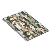 Cactus Art Unieke Zwarte Woestijn Glam Zuidwest Ch Notitieboek (Rechterzijde)