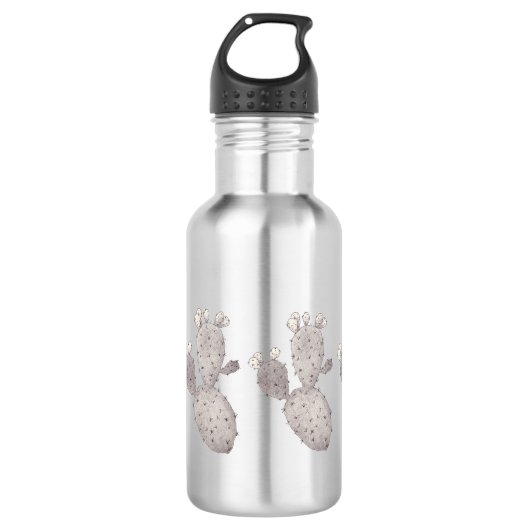 Cactus Art Waterfles (Voorkant)