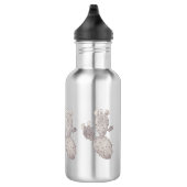 Cactus Art Waterfles (Rechts)