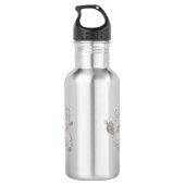 Cactus Art Waterfles (Achterkant)