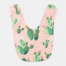 Cactus Baby Bib