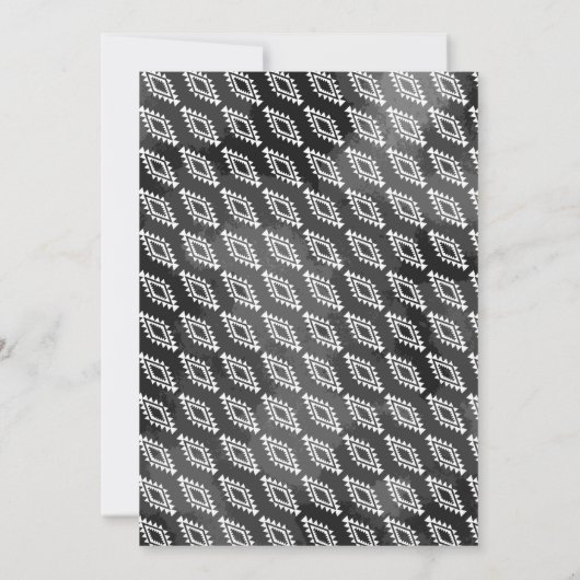 Cactus Baby shower Uitnodiging (Achterkant)