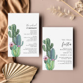 Cactus Bachelorette Weekend Party with Itinerary Kaart