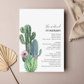 Cactus Bachelorette Weekend Party with Itinerary Kaart