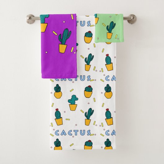 Cactus Bad Handdoek (Insitu)
