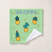 Cactus Bad Handdoek (Wasdoekje)