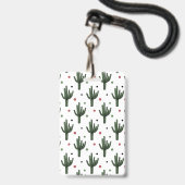 Cactus Badge (Voorzijde met lanyard)