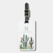 Cactus bagage labels (Voorkant verticaal)