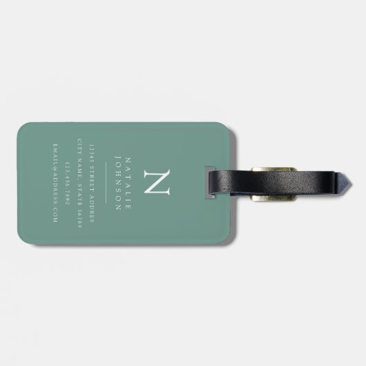 Cactus bagage labels (Achterkant horizontaal)