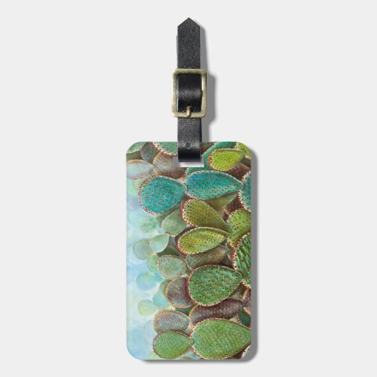 Cactus Bagagelabel (Voorkant verticaal)