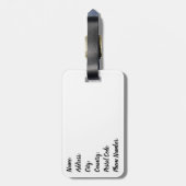 Cactus Bagagelabel (Achterkant verticaal)