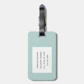 Cactus Bagagelabels (Achterkant verticaal)