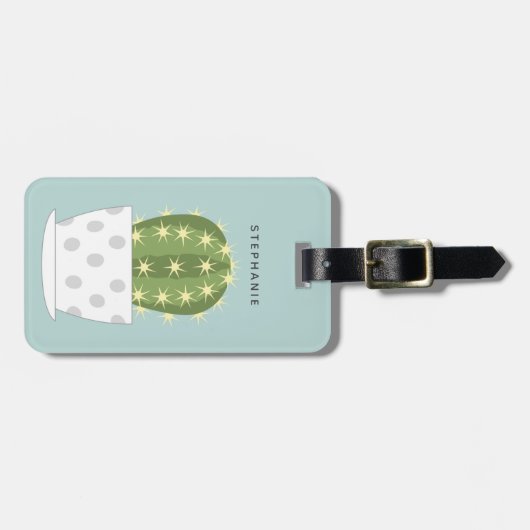 Cactus Bagagelabels (Voorkant horizontaal)