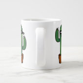 Cactus bandido ninja masky bandit grote koffiekop (Achterkant)