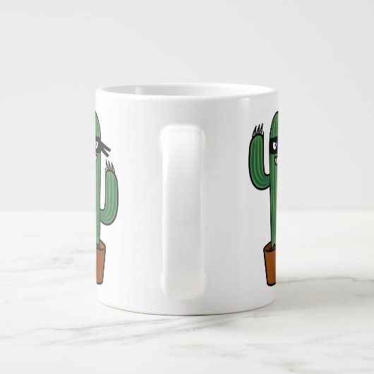 Cactus bandido ninja masky bandit grote koffiekop (Achterkant)