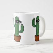 Cactus bandido ninja masky bandit grote koffiekop (Voorkant rechts)