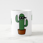 Cactus bandido ninja masky bandit grote koffiekop (Voorkant)