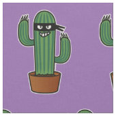 Cactus bandido ninja masky bandit stof (Close Up)