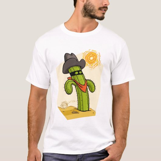 Cactus Bandito T-shirt (Voorkant)