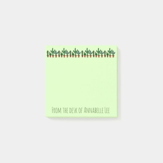 Cactus Banner Post-it® Notes (Voorkant)