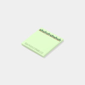 Cactus Banner Post-it® Notes (Schuin)