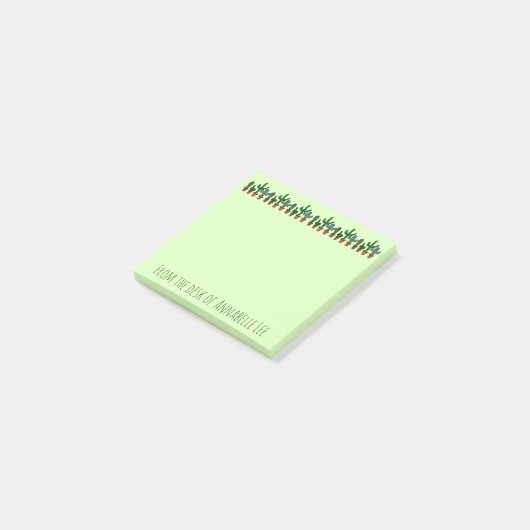 Cactus Banner Post-it® Notes (Schuin)