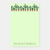Cactus Banner Post-it® Notes (Voorkant)