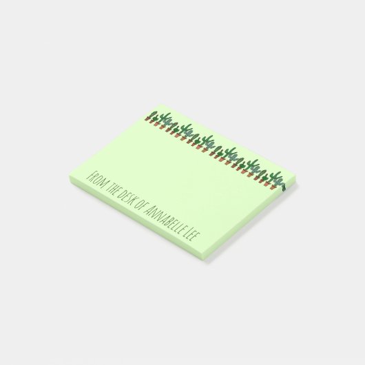 Cactus Banner Post-it® Notes (Schuin)