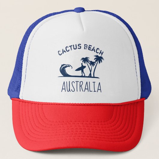 Cactus Beach Surfing Australia Trucker Pet (Voorkant)
