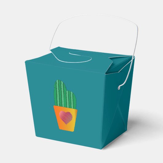 Cactus Bedankdoosjes (Voorkant Zijde)