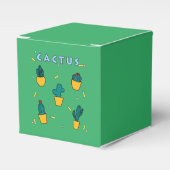 Cactus Bedankdoosjes (Voorkant Zijde)