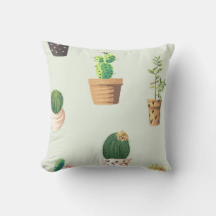 Cactus, bedrukt door kussen